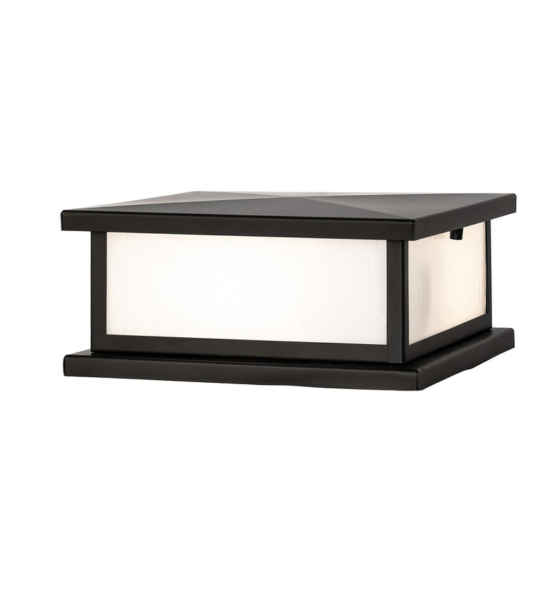 Meyda Tiffany 277053 LED Pier Mount, Solar Black