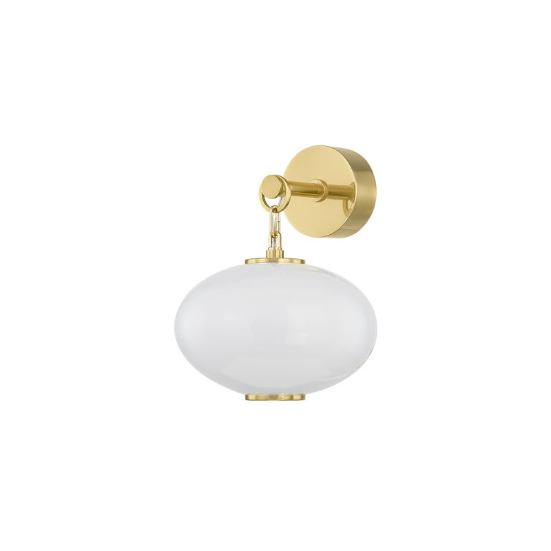 Corbett Lighting 473-01-VPB LED Wall Sconce, Vintage Polished Brass