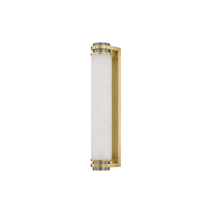 Corbett Lighting 474-17-VB/VPT LED Wall Sconce, Vintage Brass/Vintage Pewter