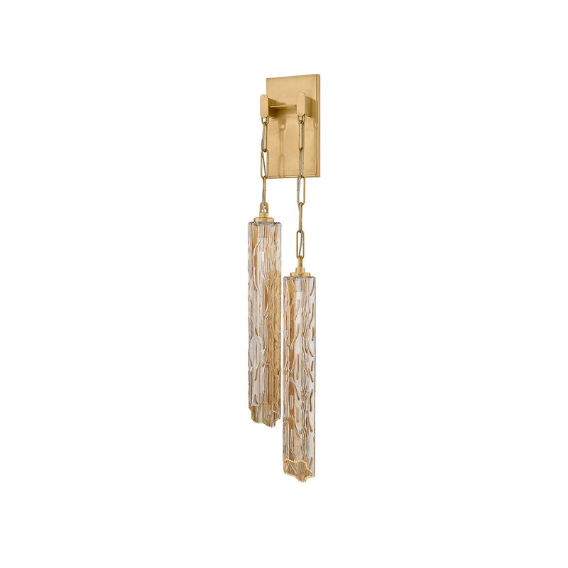 Corbett Lighting 475-02-VB LED Wall Sconce, Vintage Brass