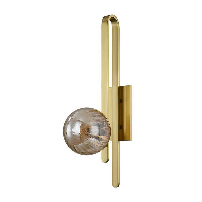 Corbett Lighting 476-01-VPB One Light Wall Sconce, Vintage Polished Brass
