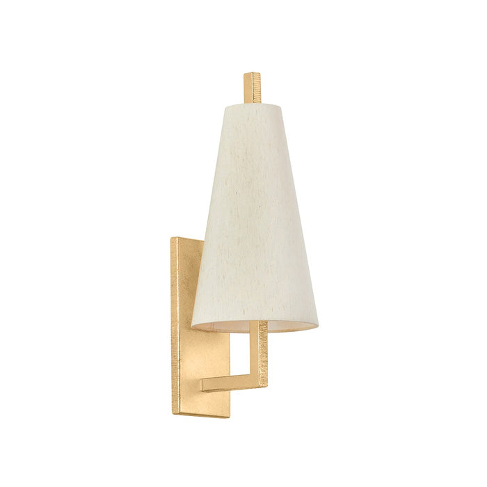Corbett Lighting 480-01-VGL One Light Wall Sconce, Vintage Gold Leaf