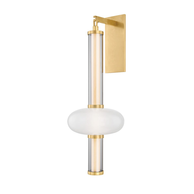 Corbett Lighting 482-01-VB LED Wall Sconce, Vintage Brass
