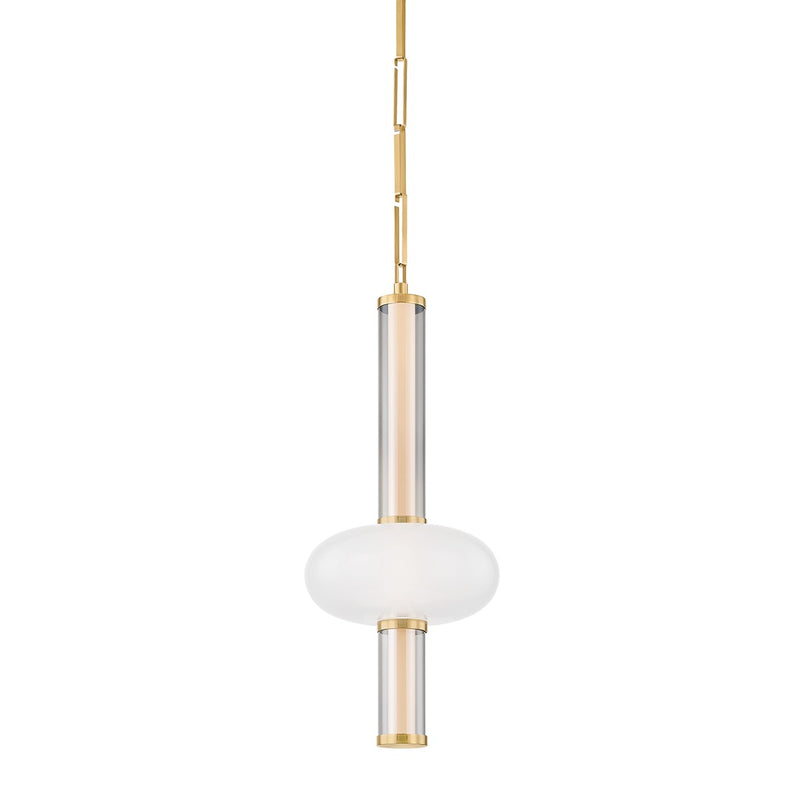 Corbett Lighting 482-29-VB LED Pendant, Vintage Brass
