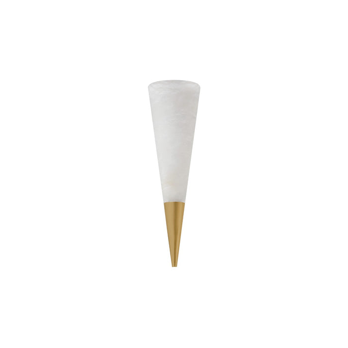 Corbett Lighting 483-01-VB LED Wall Sconce, Vintage Brass