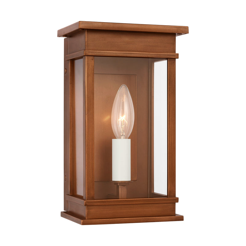 Visual Comfort Studio CO1511NCP One Light Wall Lantern, Natural Copper