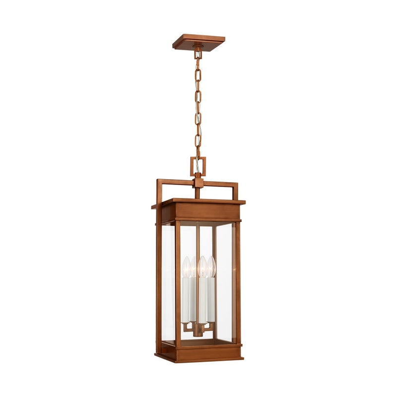 Visual Comfort Studio CO1534NCP Four Light Pendant, Natural Copper