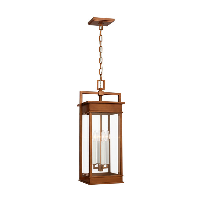 Visual Comfort Studio CO1534NCP Four Light Pendant, Natural Copper