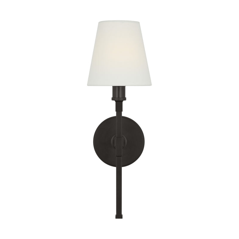Visual Comfort Studio CW1341AI One Light Wall Sconce, Aged Iron