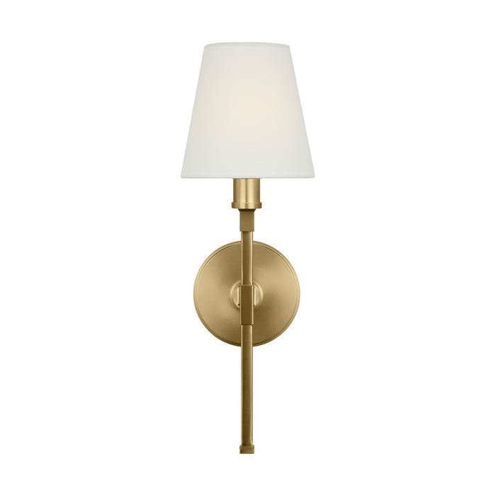Visual Comfort Studio CW1341BBS One Light Wall Sconce, Burnished Brass