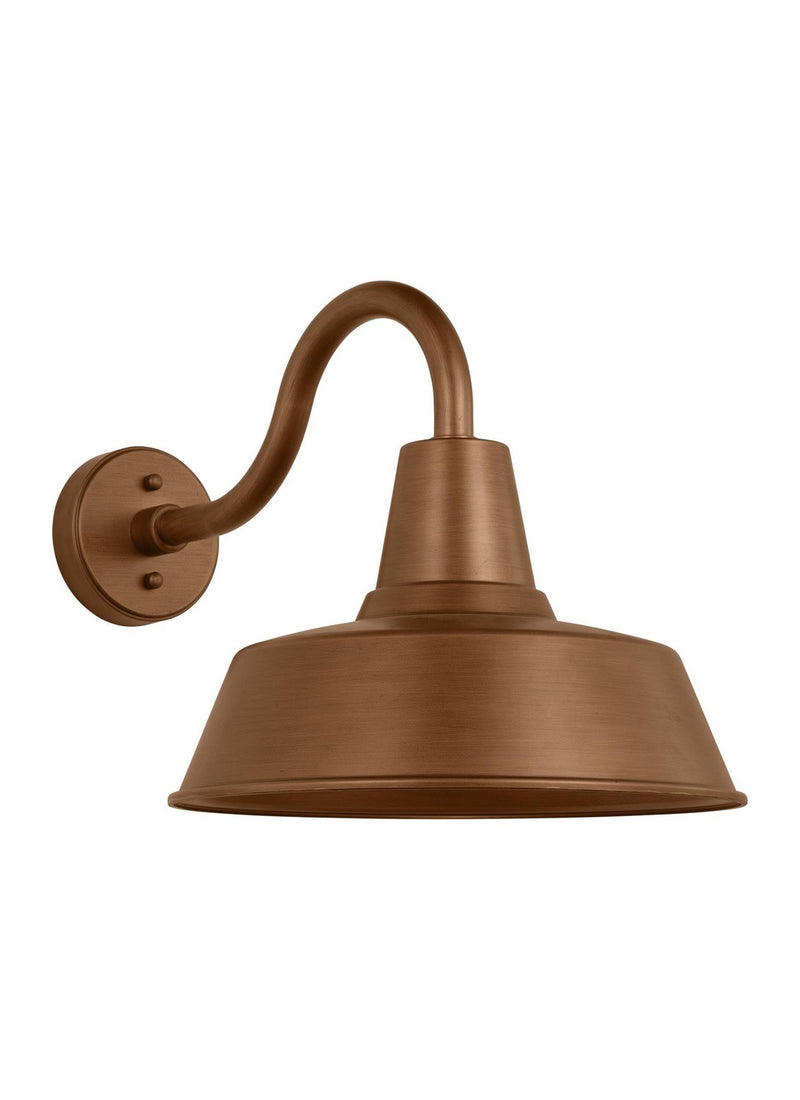 Visual Comfort Studio SLO1201NCP One Light Wall Lantern, Natural Copper