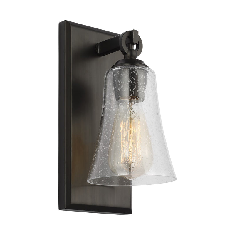 Visual Comfort Studio VS24701AI One Light Wall Sconce, Aged Iron