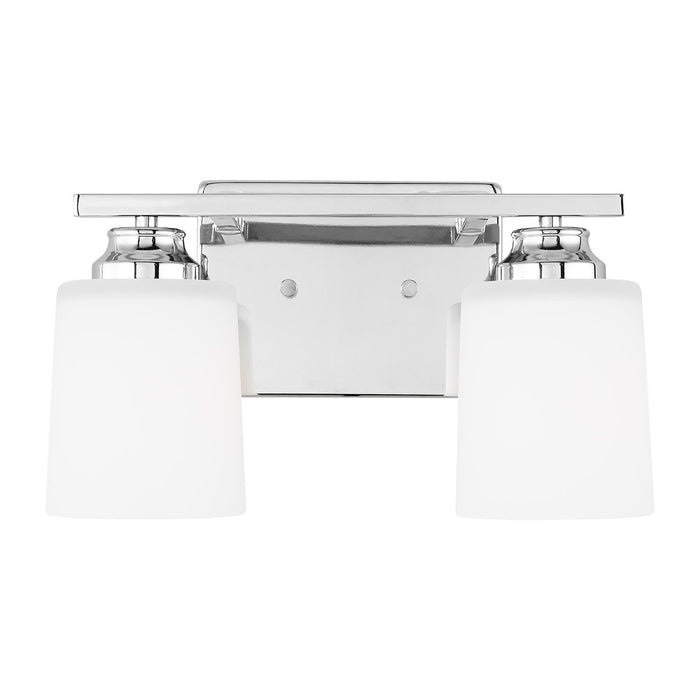 Generation Lighting 4420902EN3-05 Two Light Wall / Bath Sconce, Chrome