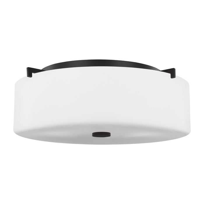 Generation Lighting FM312EN3/ORB Three Light Flush Mount, Oil Rubbed Bronze