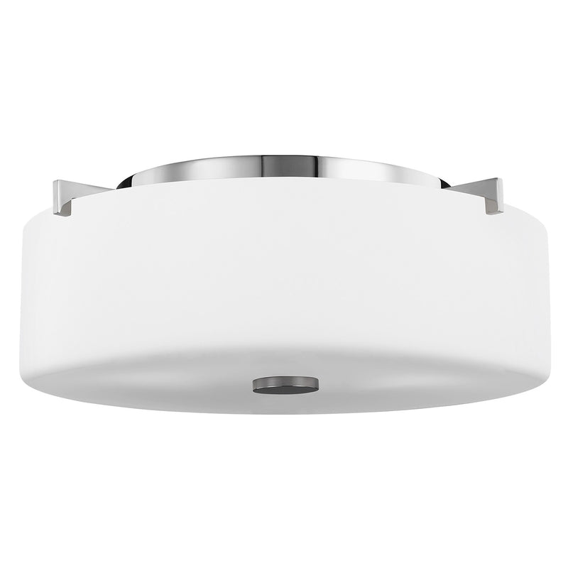 Generation Lighting FM313EN3/CH Two Light Flush Mount, Chrome