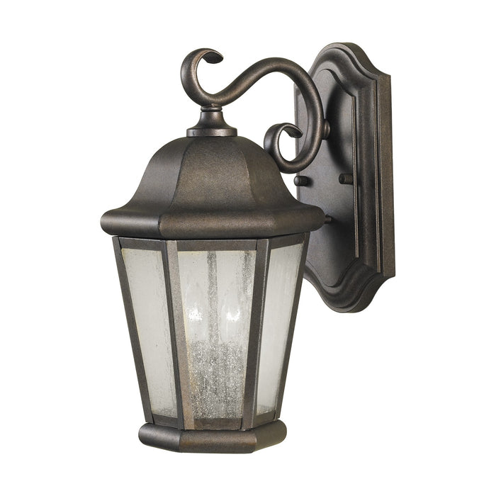 Generation Lighting OL5901EN/CB Two Light Outdoor Wall Lantern, Corinthian Bronze