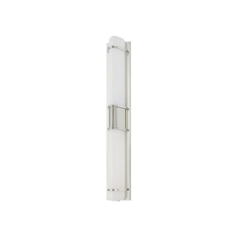 Hudson Valley 1127-PN Two Light Wall Sconce, Polished Nickel