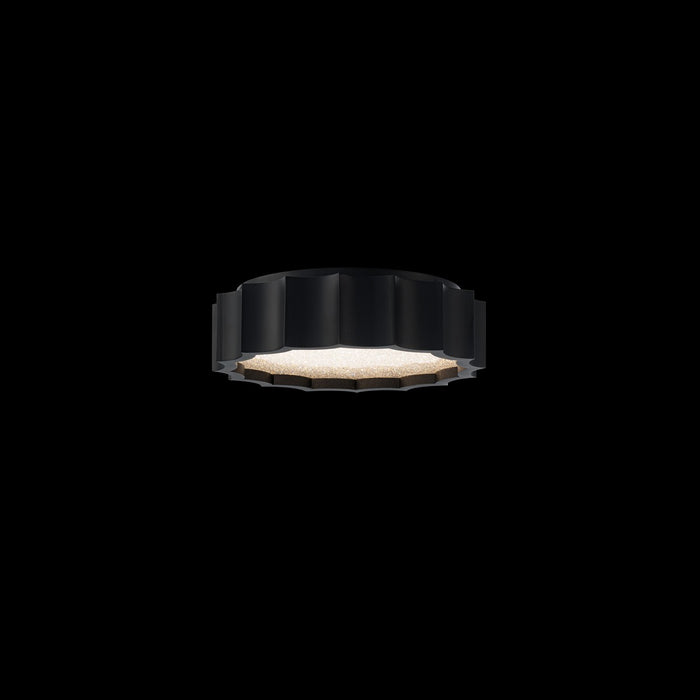 Schonbek S8412-18R LED Flush Mount, Black