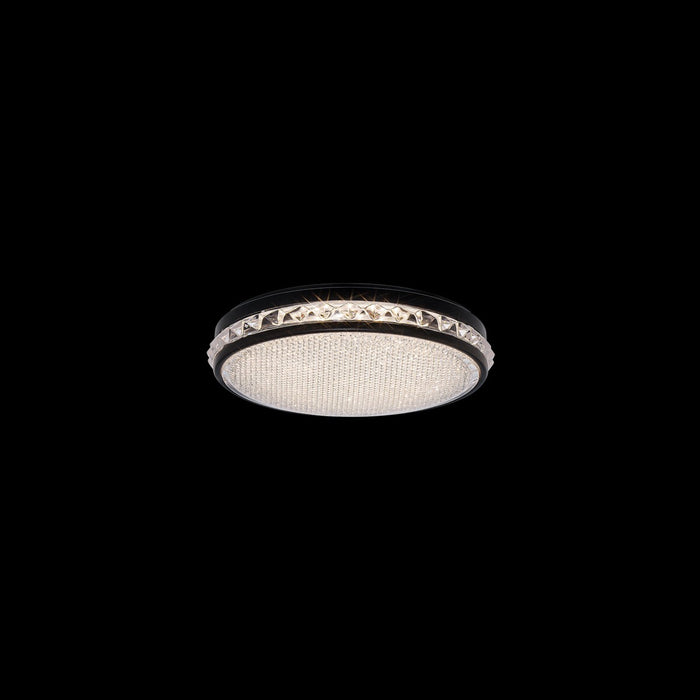 Schonbek S9912-18R LED Flush Mount, Black