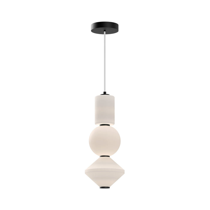 Alora PD530341MBOP-UNV LED Pendant, Matte Black/Opal Matte Glass