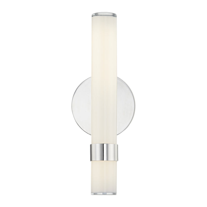 Alora WV324114PNGO-UNV LED Wall/Vanity, Polished Nickel/Glossy Opal
