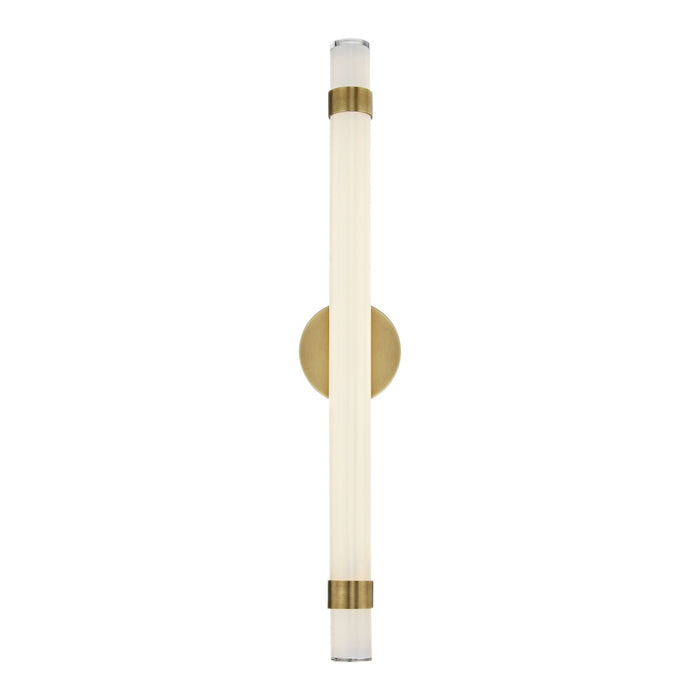 Alora WV324230VBGO-UNV LED Wall/Vanity, Vintage Brass/Glossy Opal