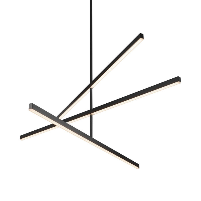 Kuzco Lighting CH10356-BK-UNV LED Chandelier, Black