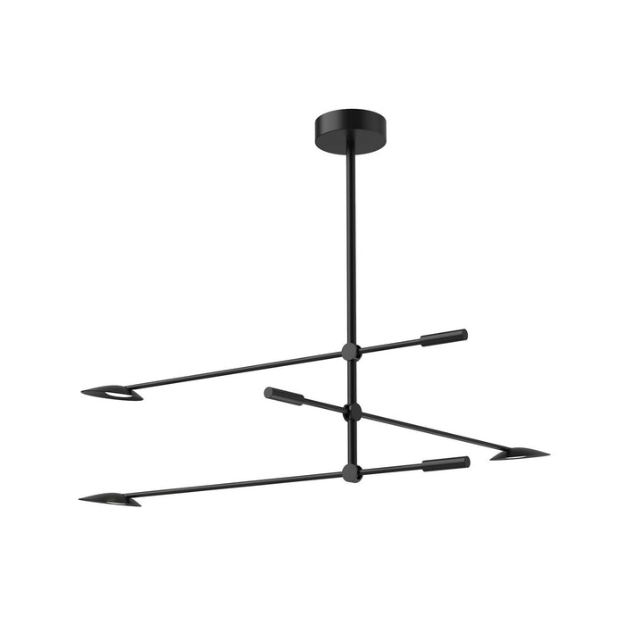 Kuzco Lighting CH90132-BK-UNV LED Chandelier, Black