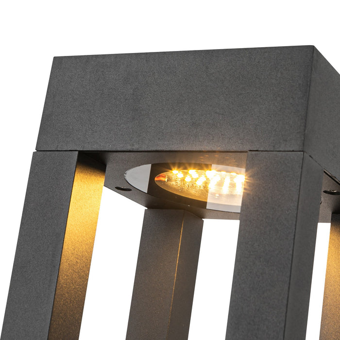 Kuzco Lighting EB43024-BK-UNV LED Exterior Bollard, Black