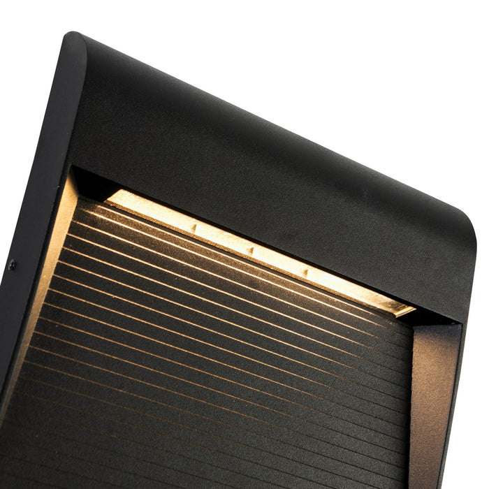 Kuzco Lighting EW27907-BK LED Exterior Wall Sconce, Black