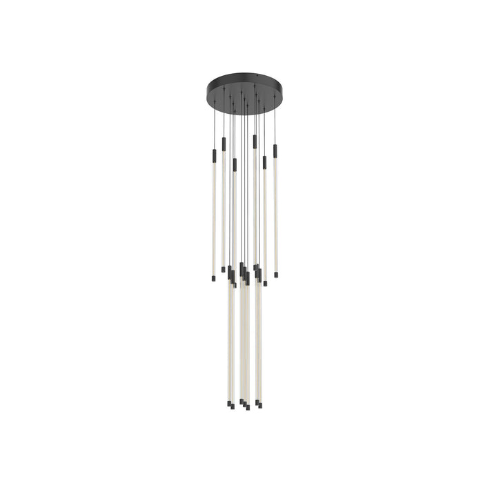Kuzco Lighting MP75127-BK-UNV-010 LED Pendant, Black