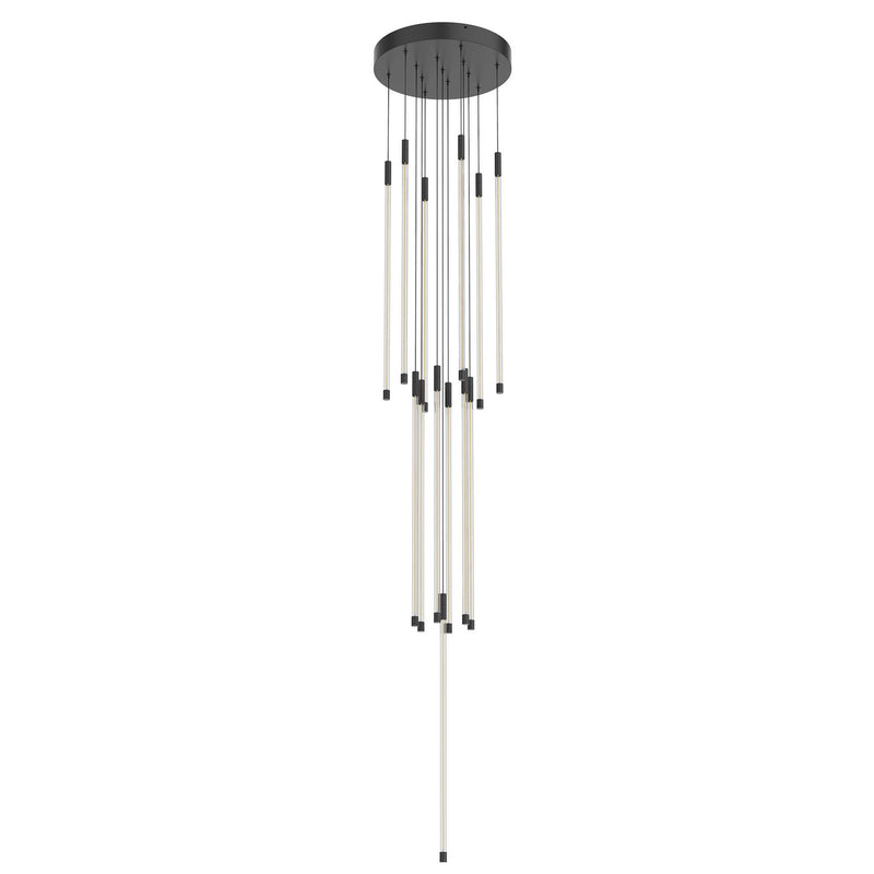 Kuzco Lighting MP75127-BK-UNV-010 LED Pendant, Black