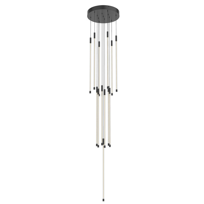 Kuzco Lighting MP75127-BK-UNV-010 LED Pendant, Black