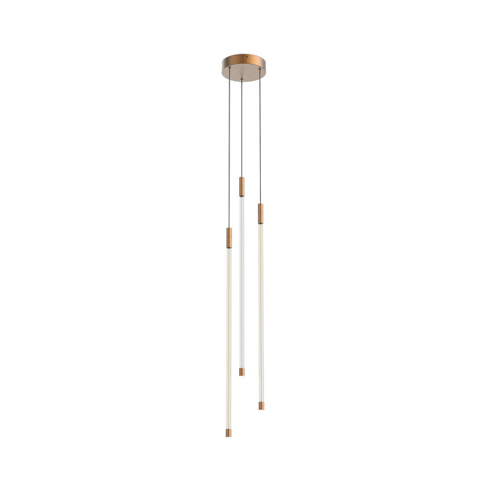 Kuzco Lighting MP75227-BG-UNV LED Pendant, Brushed Gold