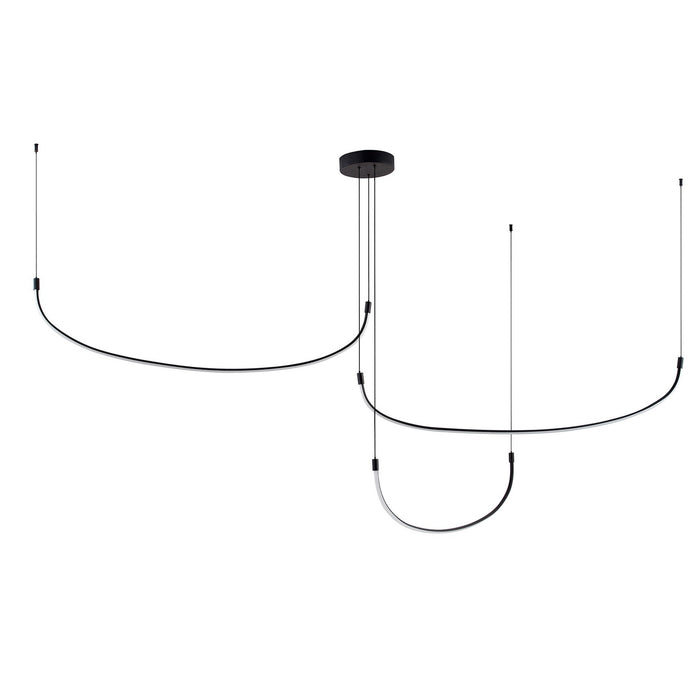 Kuzco Lighting MP89370-BK-UNV LED Pendant, Black