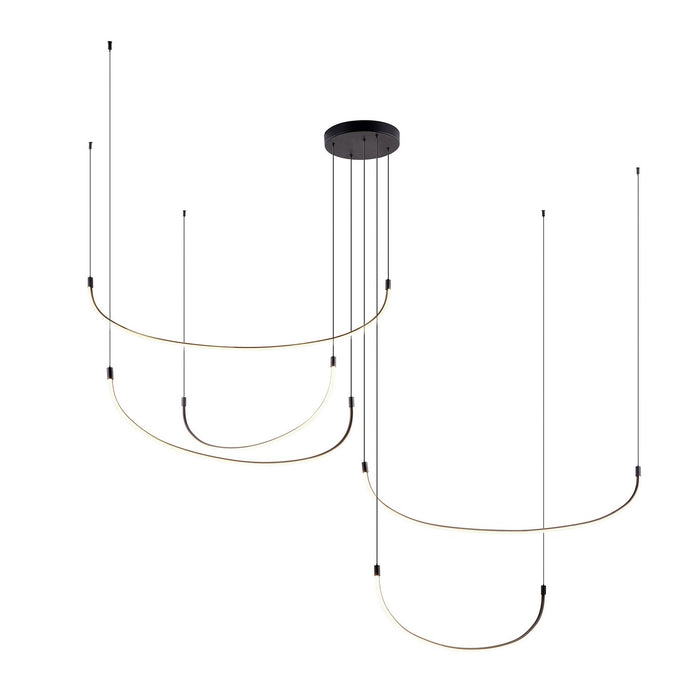 Kuzco Lighting MP89590-BK-UNV LED Pendant, Black