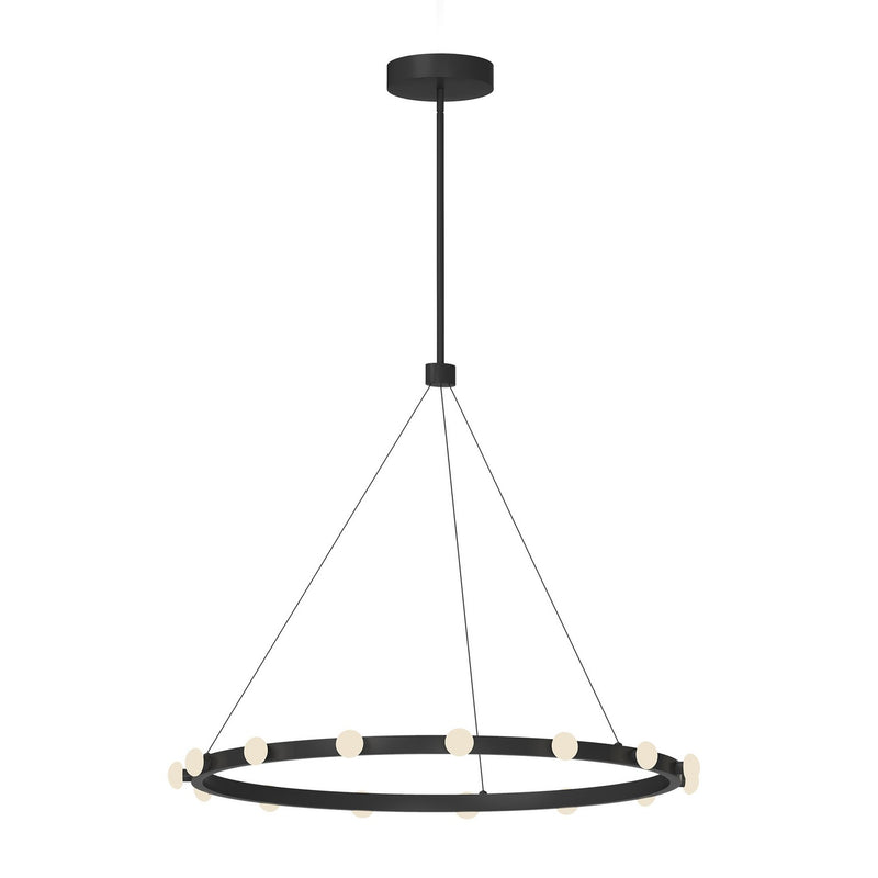 Kuzco Lighting PD63428-BK-UNV LED Pendant, Black