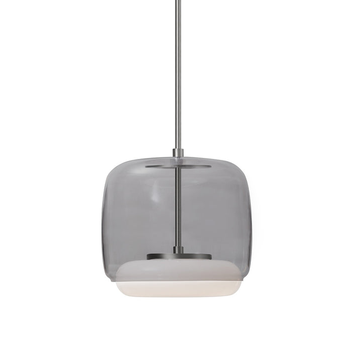 Kuzco Lighting PD70610-SM/BN-UNV LED Pendant, Smoked/Brushed Nickel