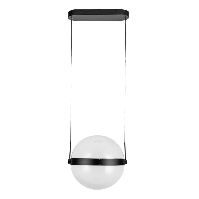 Kuzco Lighting PD75912-BK/LG-3CCT-UNV LED Pendant, Black/Light Guide