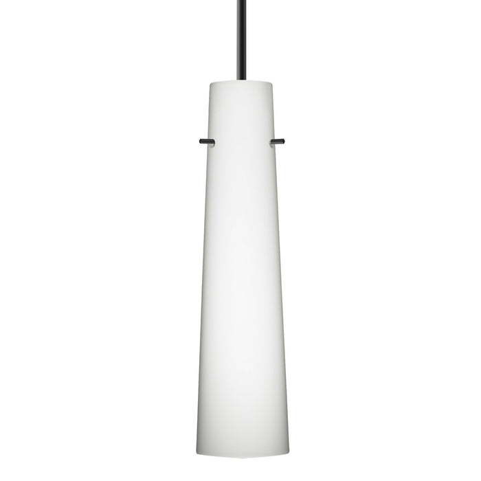 Besa 1BC-567407-BK One Light Pendant, Black