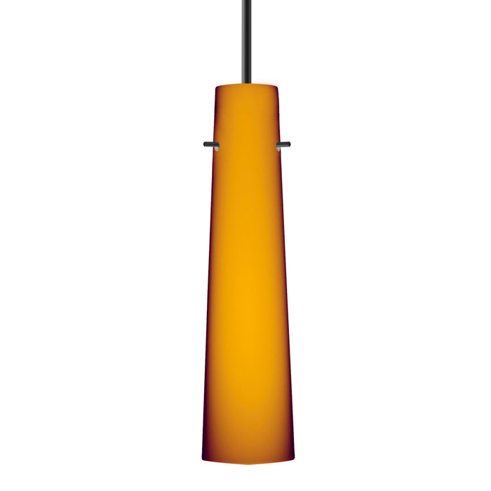 Besa 1BC-567480-BK One Light Pendant, Black