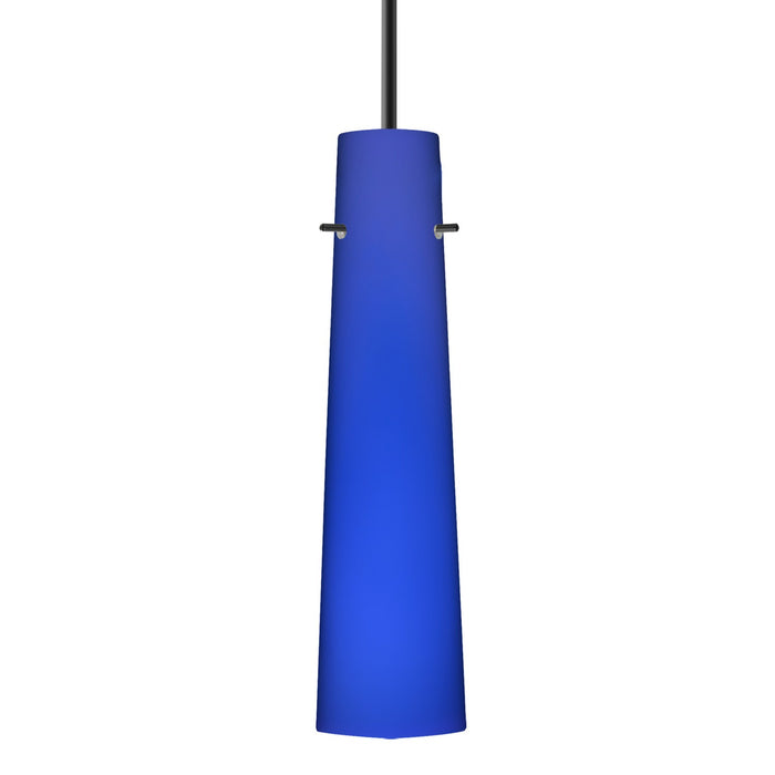 Besa 1BC-5674CM-BK One Light Pendant, Black