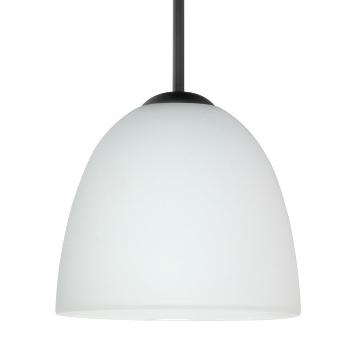 Besa 1BC-757207-BK One Light Pendant, Black