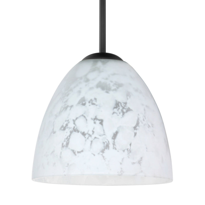 Besa 1BC-757219-LED-BK LED Pendant, Black