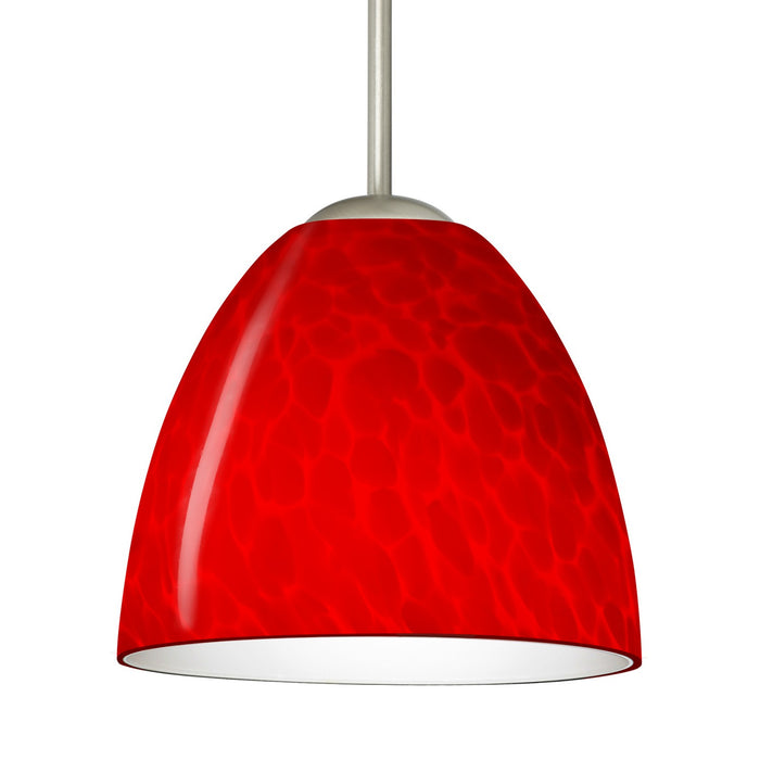Besa 1BC-7572RC-LED-SN LED Pendant, Satin Nickel