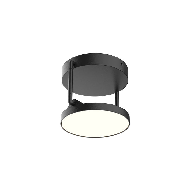 Kuzco Lighting SF72205-BK-UNV LED Semi Flush Mount, Black