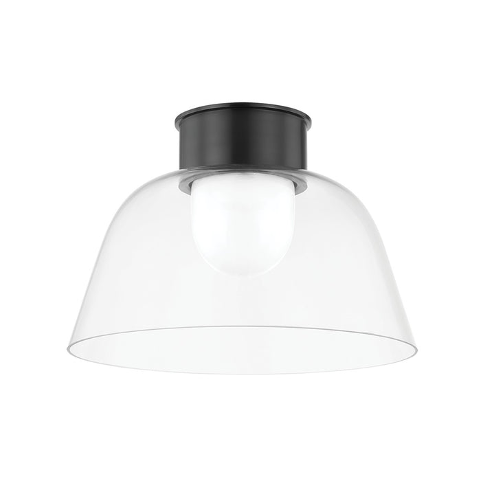 Hudson Valley 3514-DB One Light Flush Mount, Distressed Bronze
