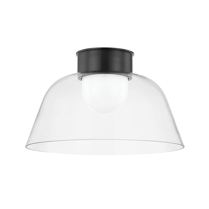 Hudson Valley 3520-DB One Light Flush Mount, Distressed Bronze