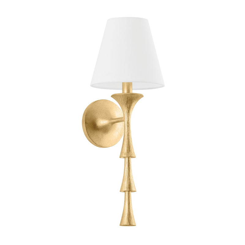 Hudson Valley 4521-VGL One Light Wall Sconce, Vintage Gold Leaf