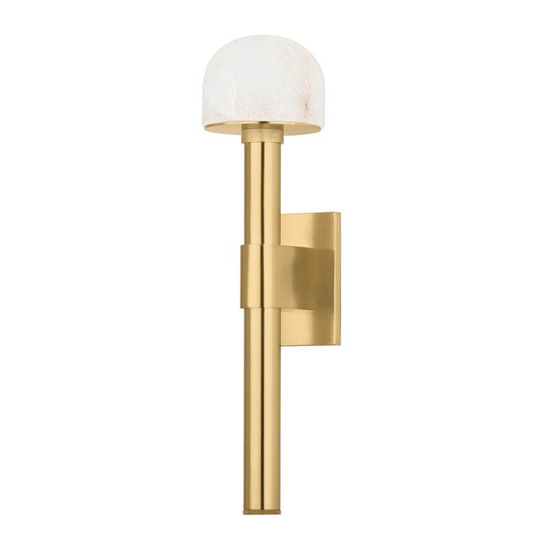Hudson Valley 4622-AGB One Light Wall Sconce, Aged Brass